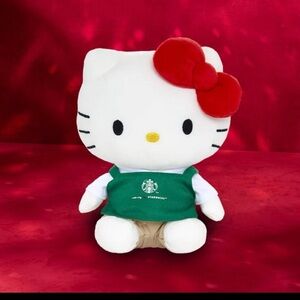 Hello Kitty x Starbucks Boxed Plush 2025